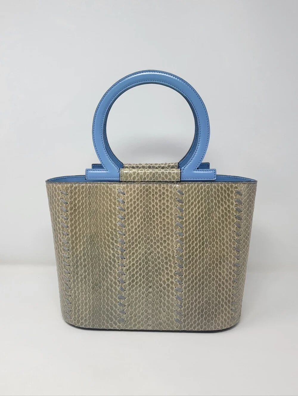 Salvatore Ferragamo Python Handbag